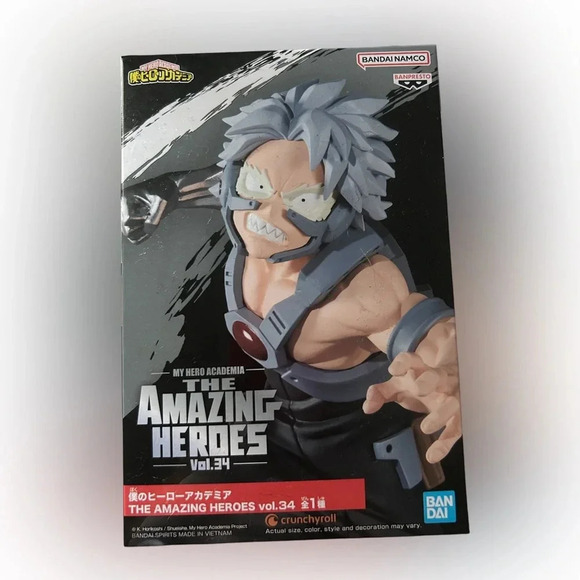 bandai Other - NEW IN BOX! My Hero Academia THE AMAZING HEROES vol. 34 Set Tetsutetsu